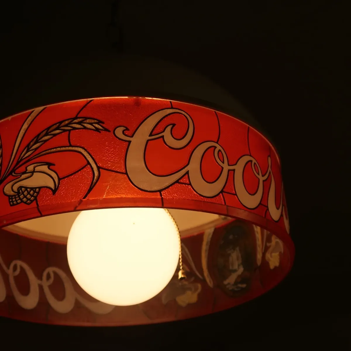 Coors ビンテージ ペンダントランプ