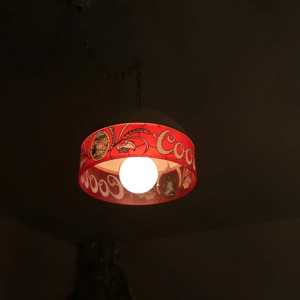 Coors ビンテージ ペンダントランプ
