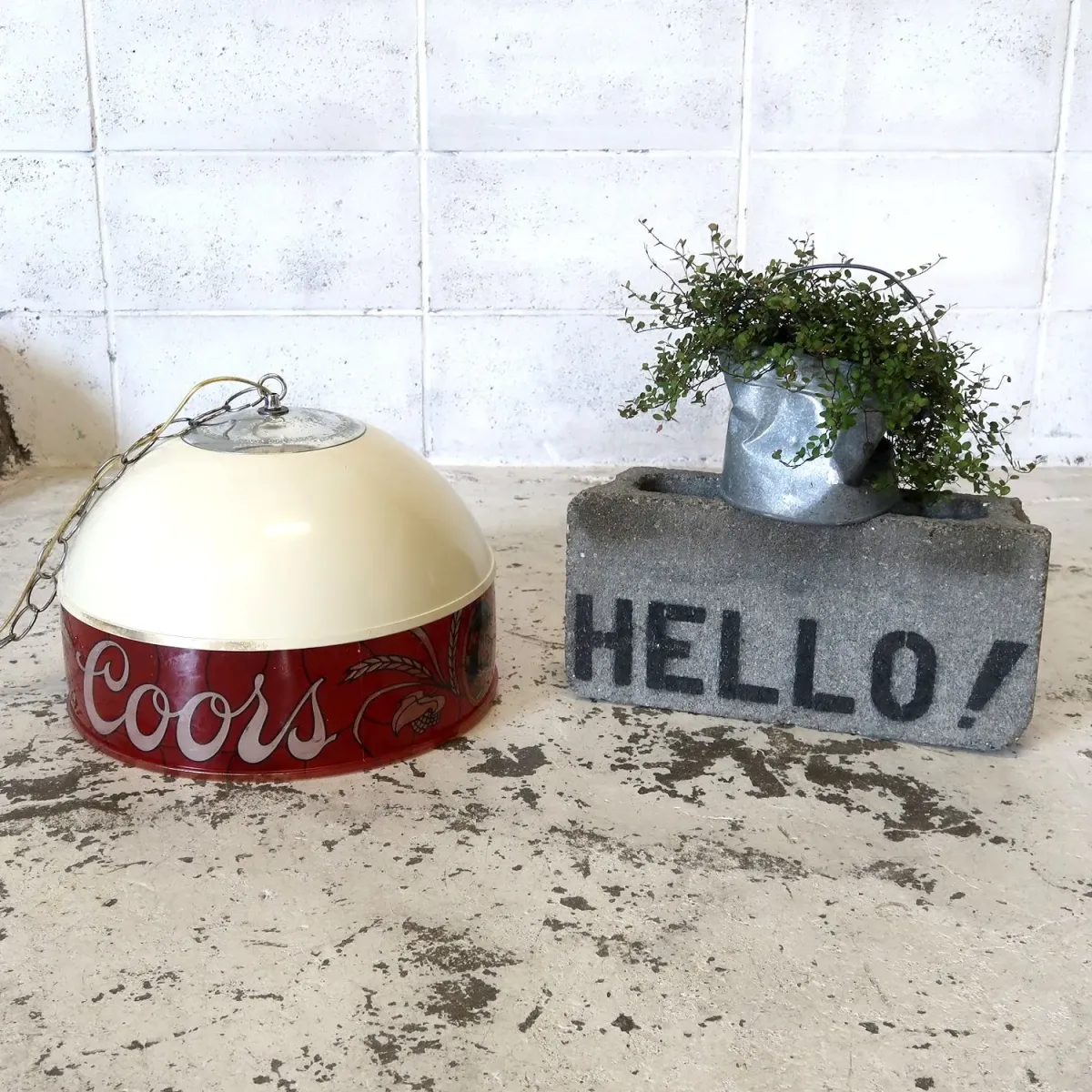 Coors ビンテージ ペンダントランプ