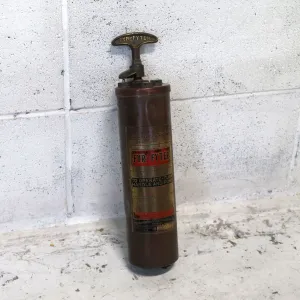 ビンテージ 消火器 銅×真鍮
