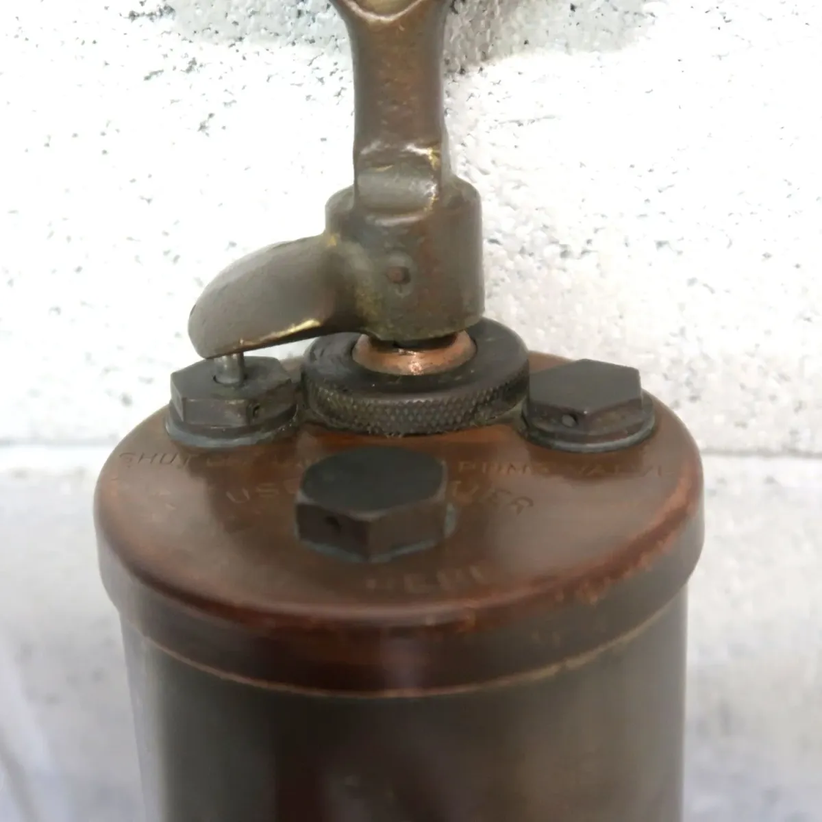 ビンテージ 消火器 銅×真鍮
