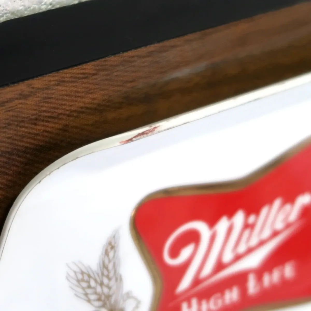 Miller HIGH LIFE ビンテージ ウォールサイン
