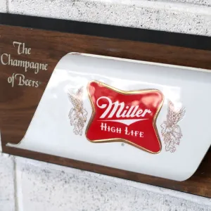 Miller HIGH LIFE ビンテージ ウォールサイン