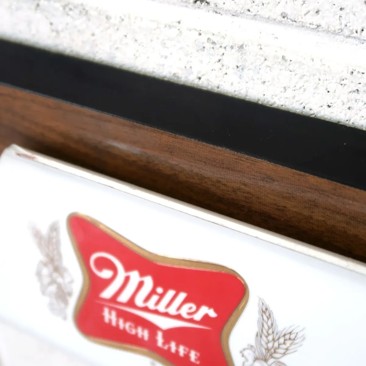 Miller HIGH LIFE ビンテージ ウォールサイン