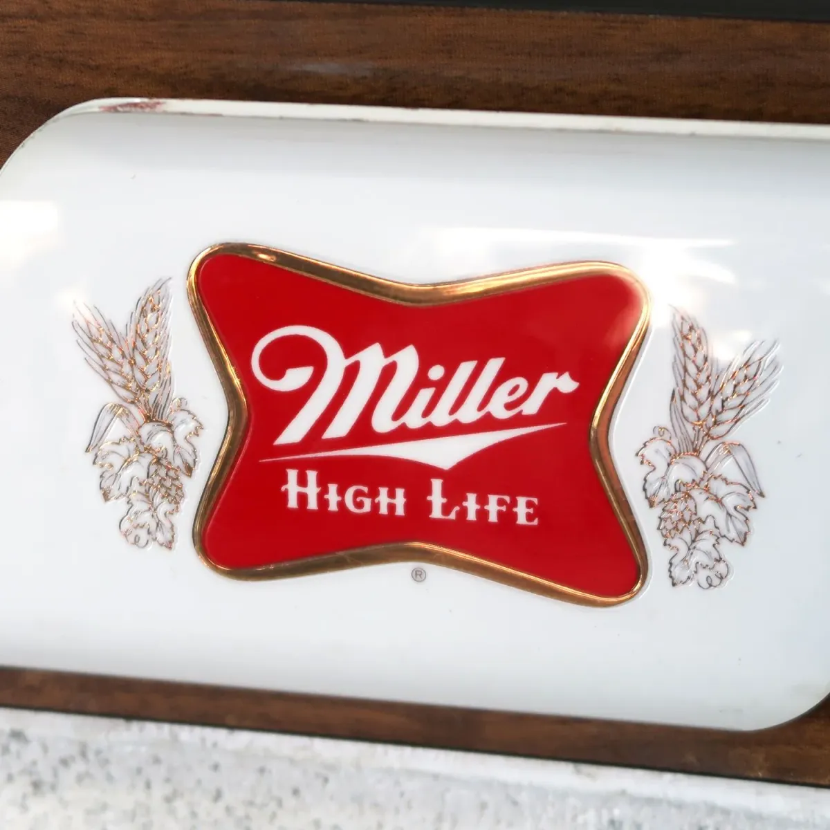 Miller HIGH LIFE ビンテージ ウォールサイン