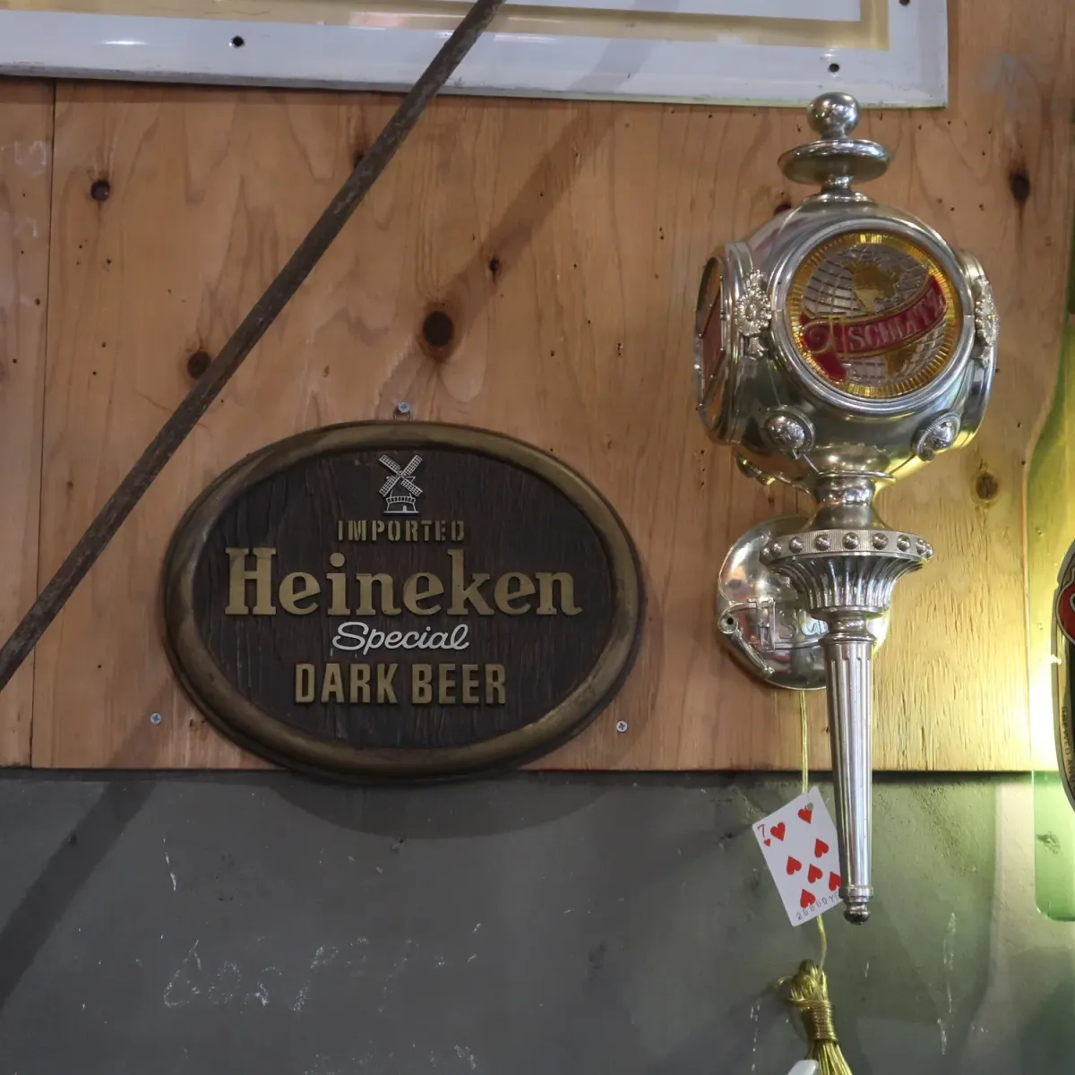Heineken ビンテージ ウォールサイン