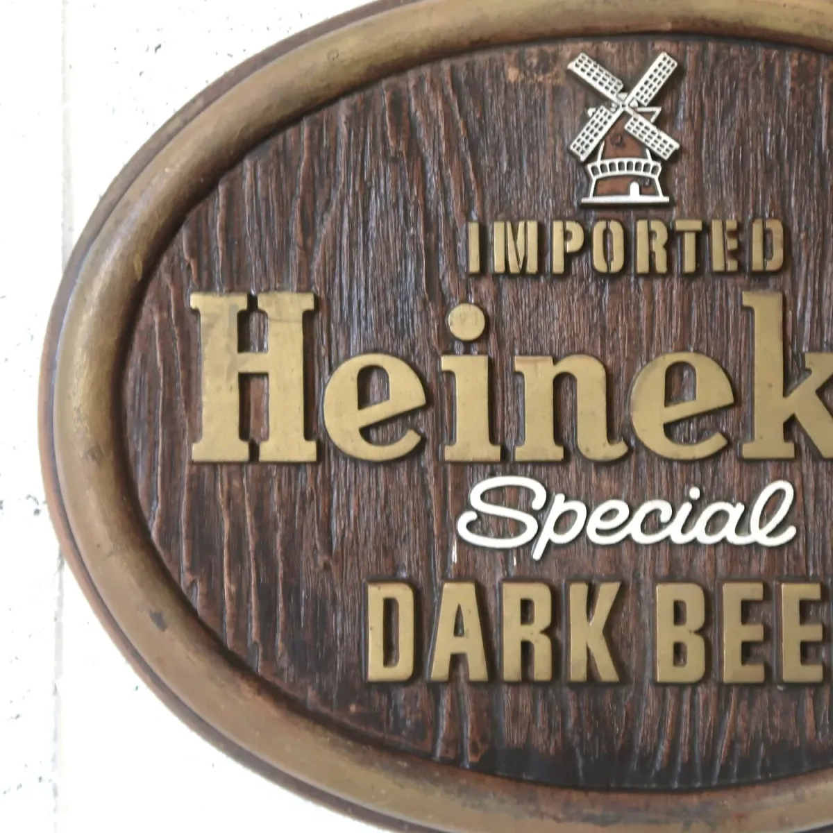 Heineken ビンテージ ウォールサイン