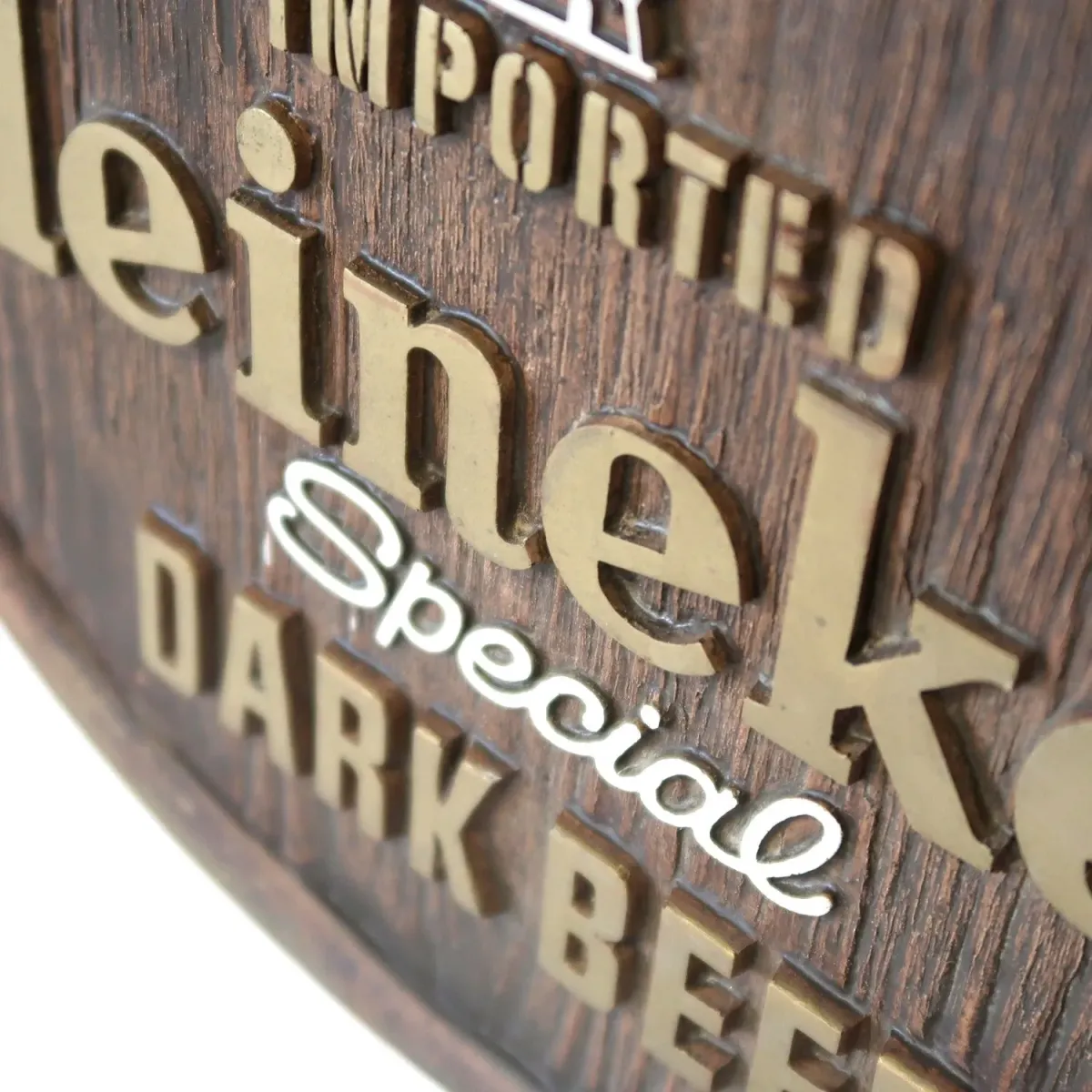 Heineken ビンテージ ウォールサイン