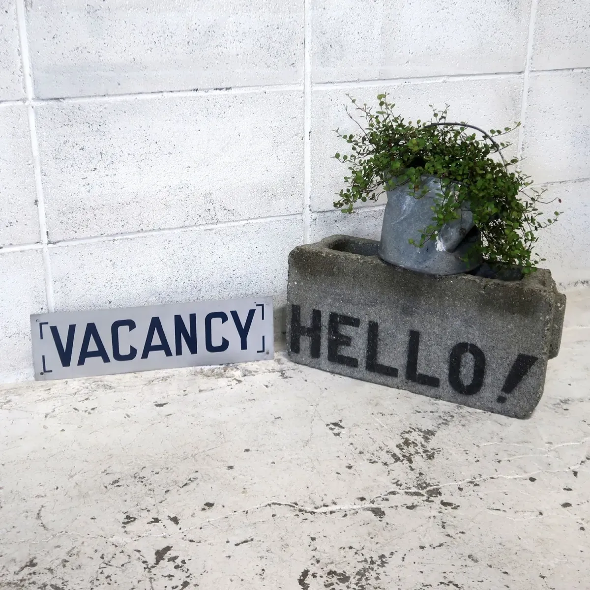 VACANCY メタルプレート