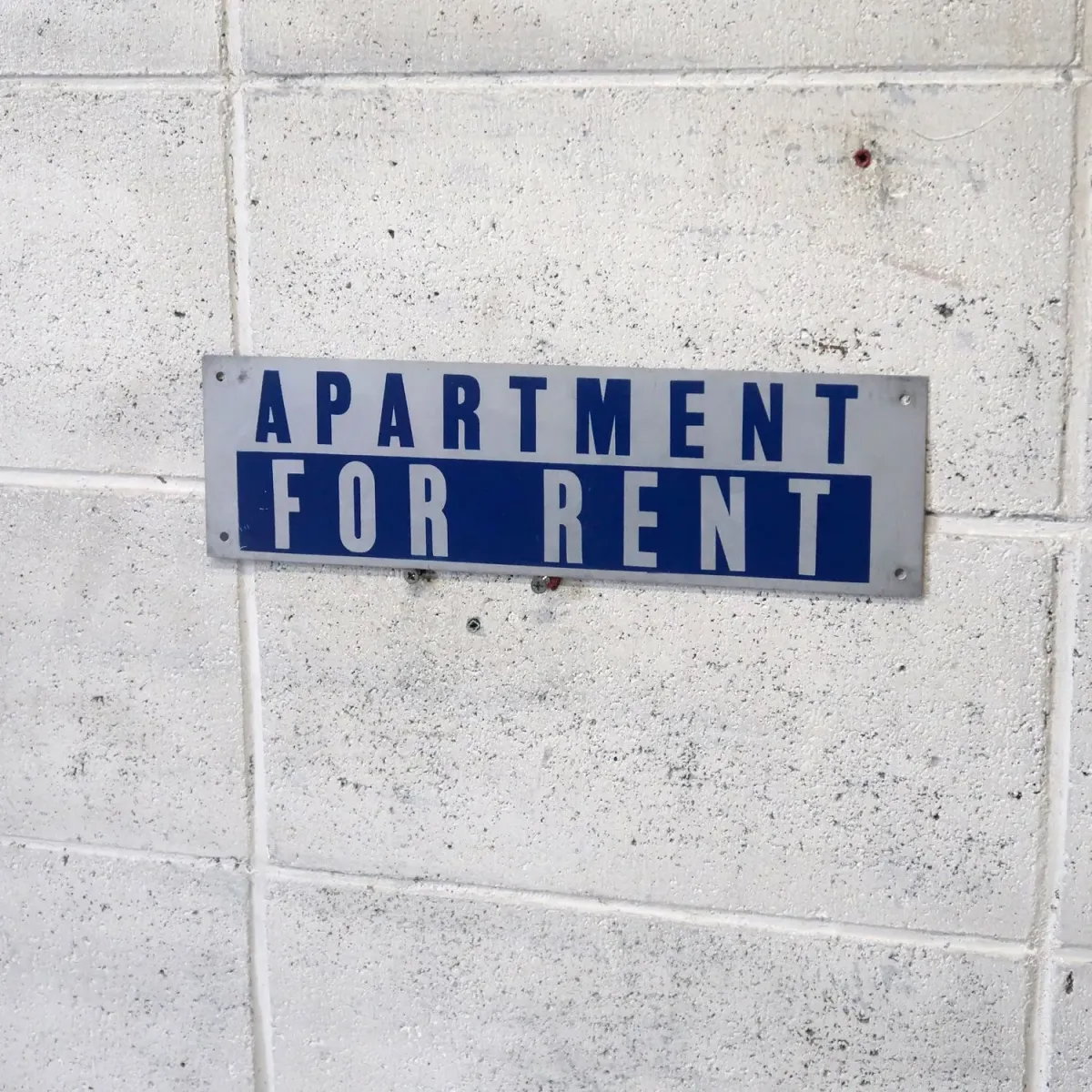 APARTMENT FOR RENT メタルプレート