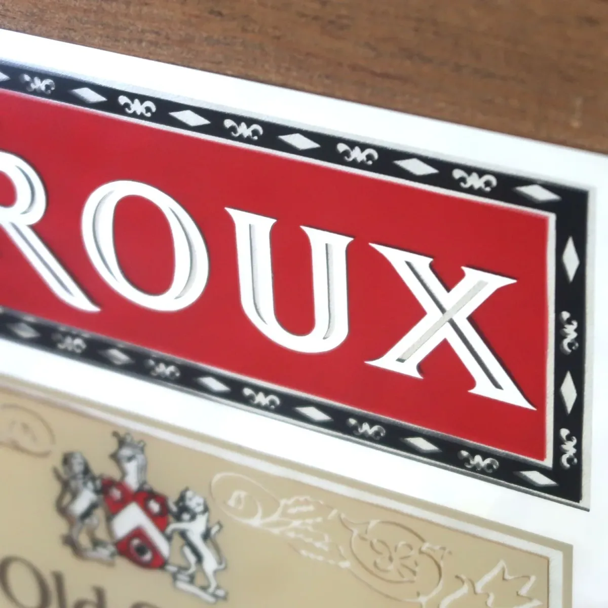 LEROUX ビンテージ パブミラー
