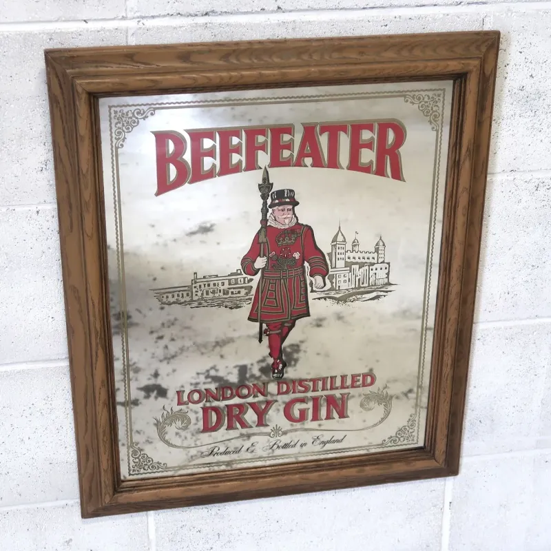 BEEFEATER ビンテージ パブミラー