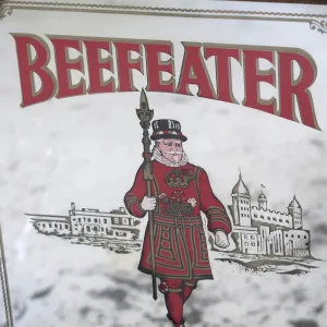 BEEFEATER ビンテージ パブミラー