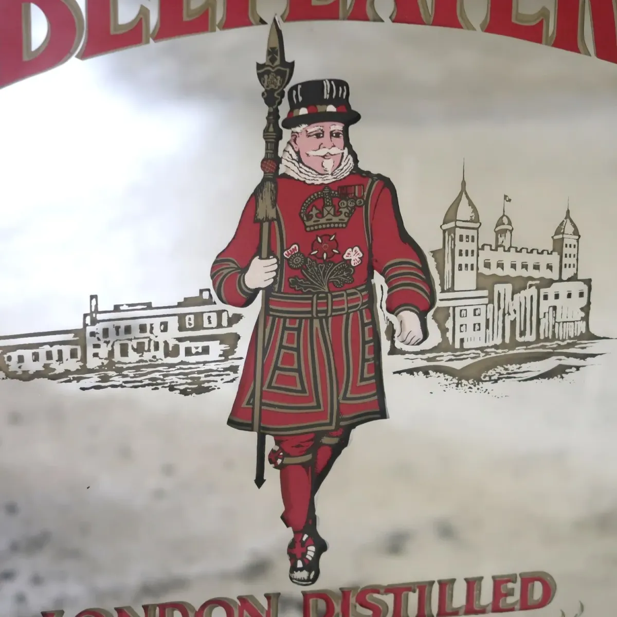 BEEFEATER ビンテージ パブミラー
