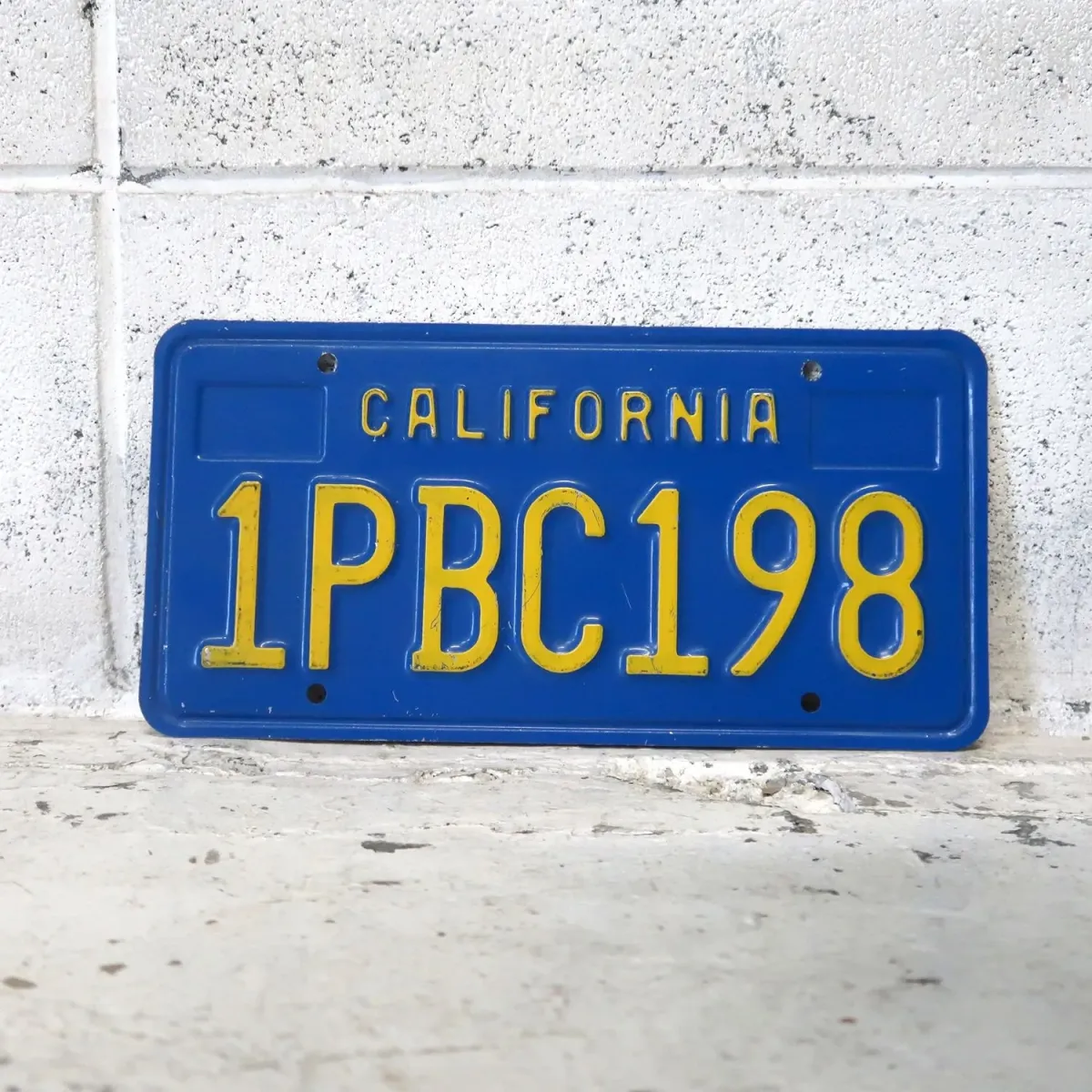 CALIFORNIA ビンテージ ナンバープレート