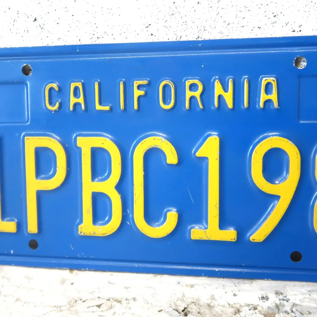 CALIFORNIA ビンテージ ナンバープレート