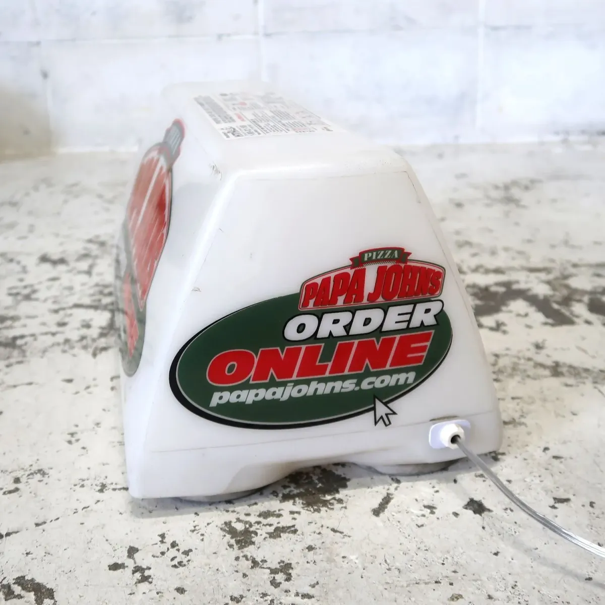 PAPA JOHN'S ライトサイン