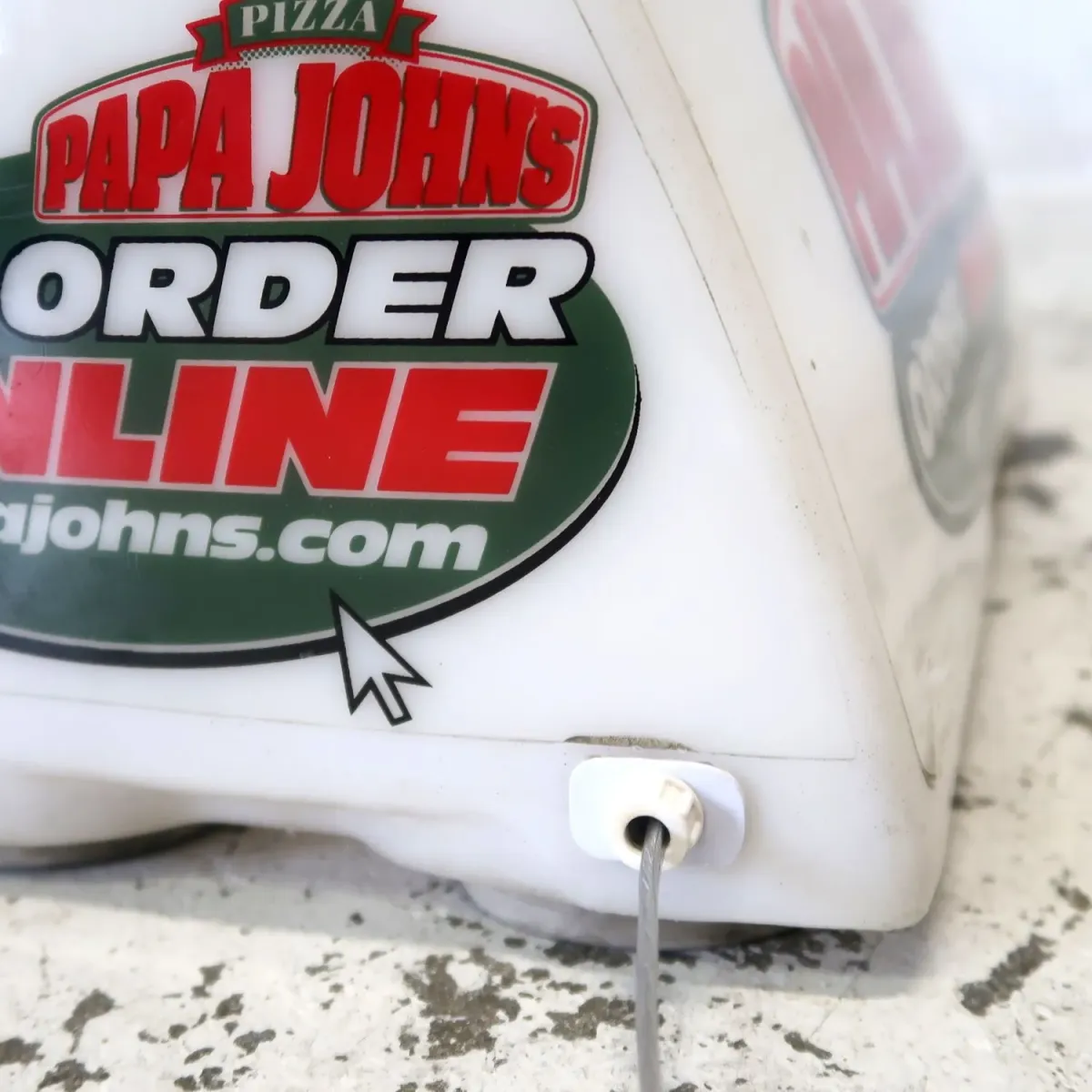 PAPA JOHN'S ライトサイン