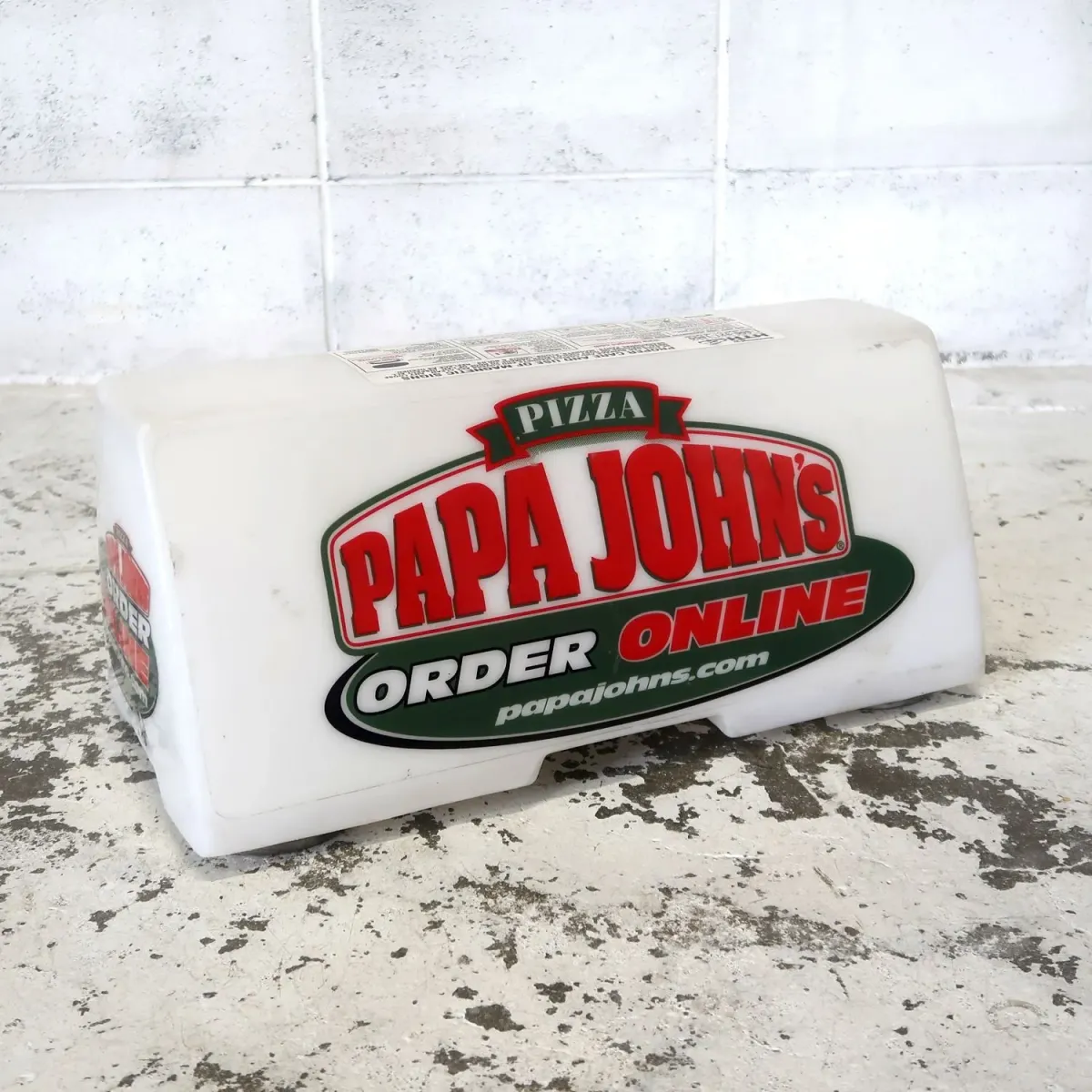 PAPA JOHN'S ライトサイン