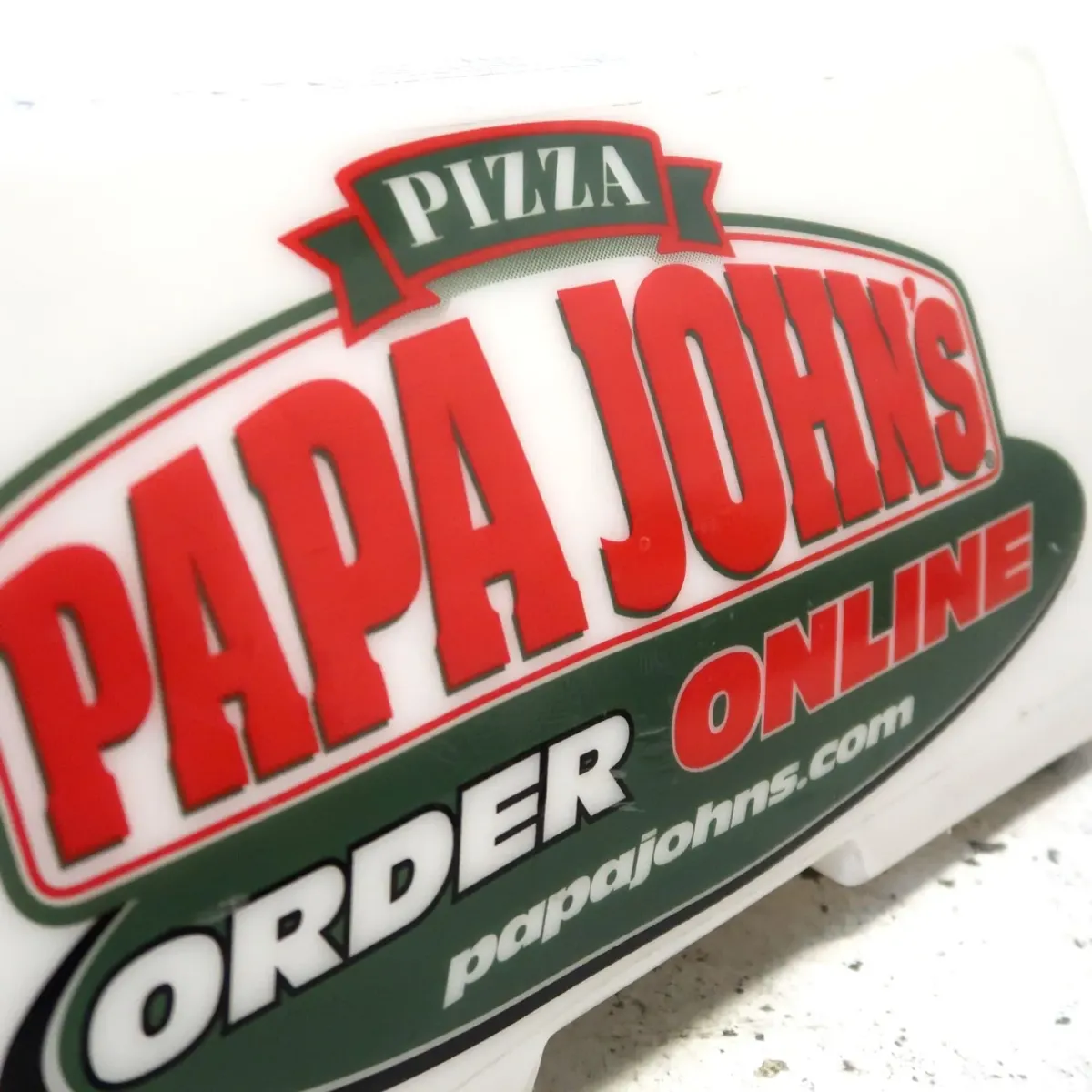 PAPA JOHN'S ライトサイン
