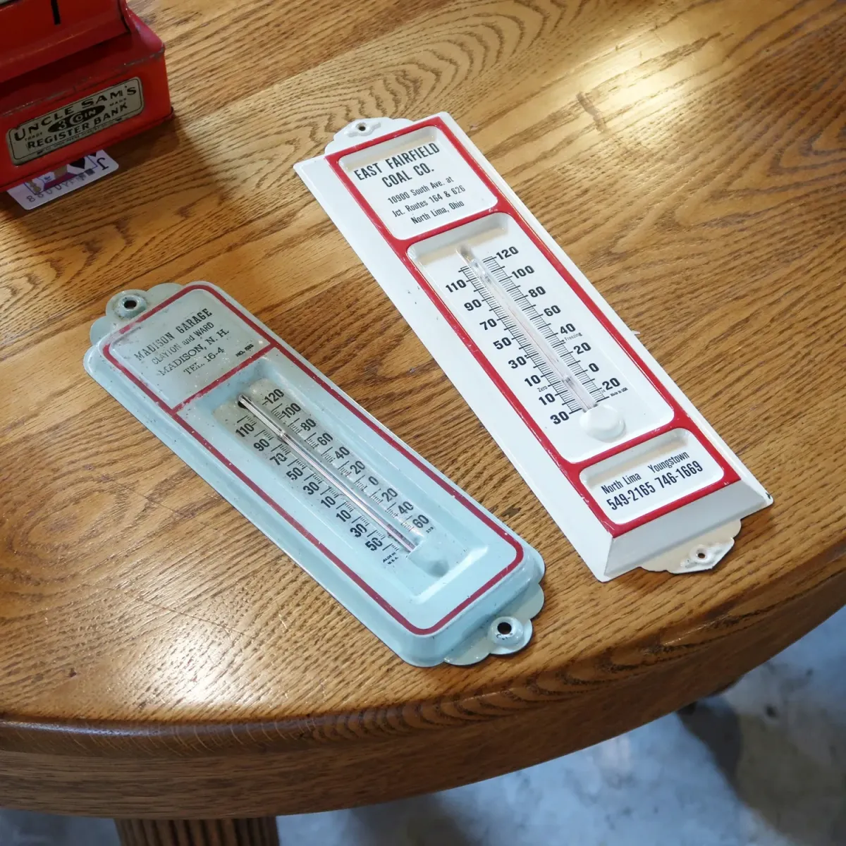 MADISON GARAGE ビンテージ 温度計サイン
