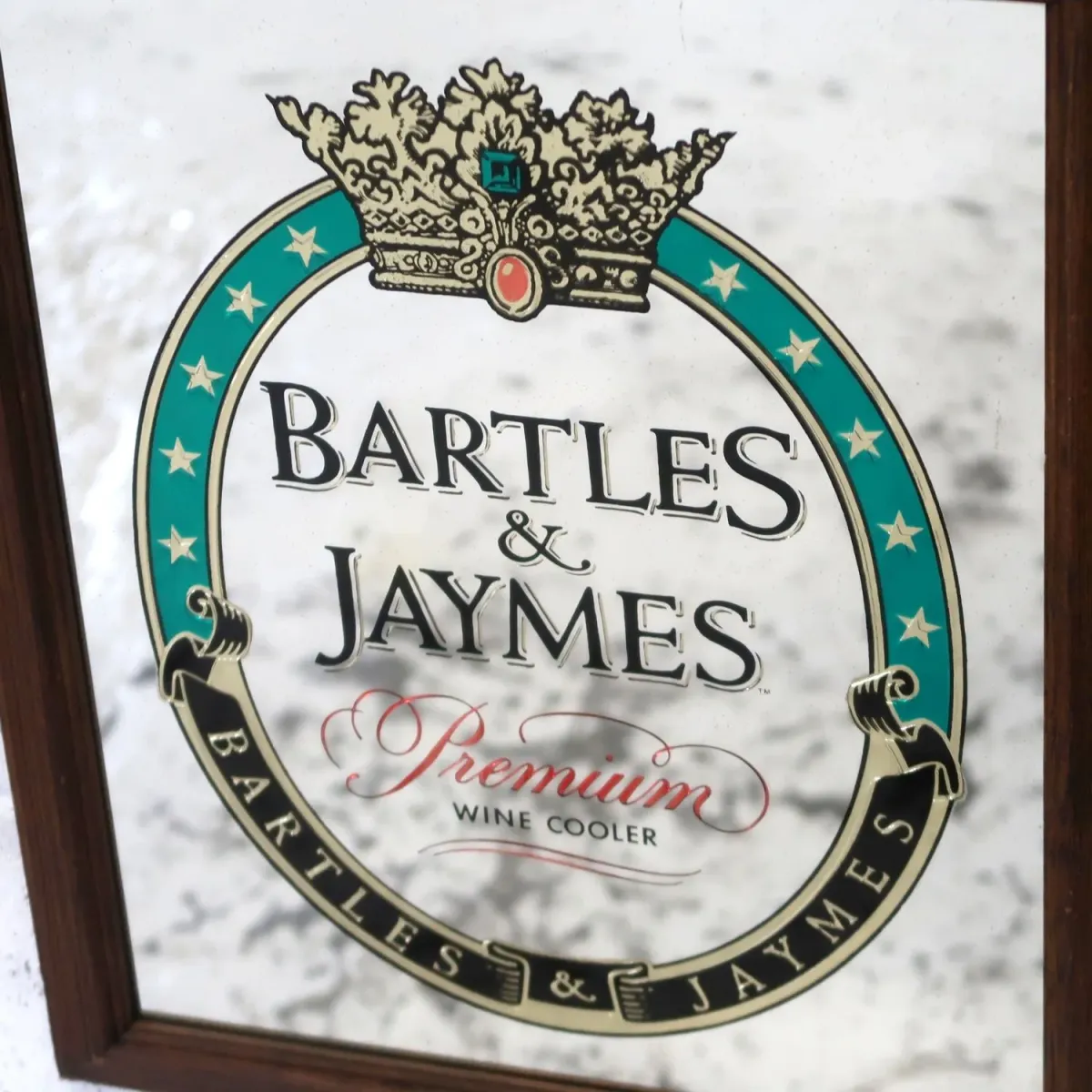 BARTLES & JAYMES ビンテージ パブミラー