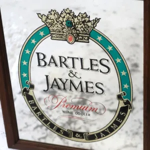 BARTLES & JAYMES ビンテージ パブミラー