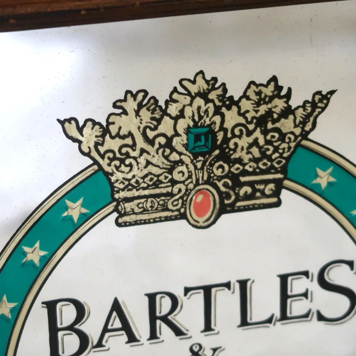 BARTLES & JAYMES ビンテージ パブミラー