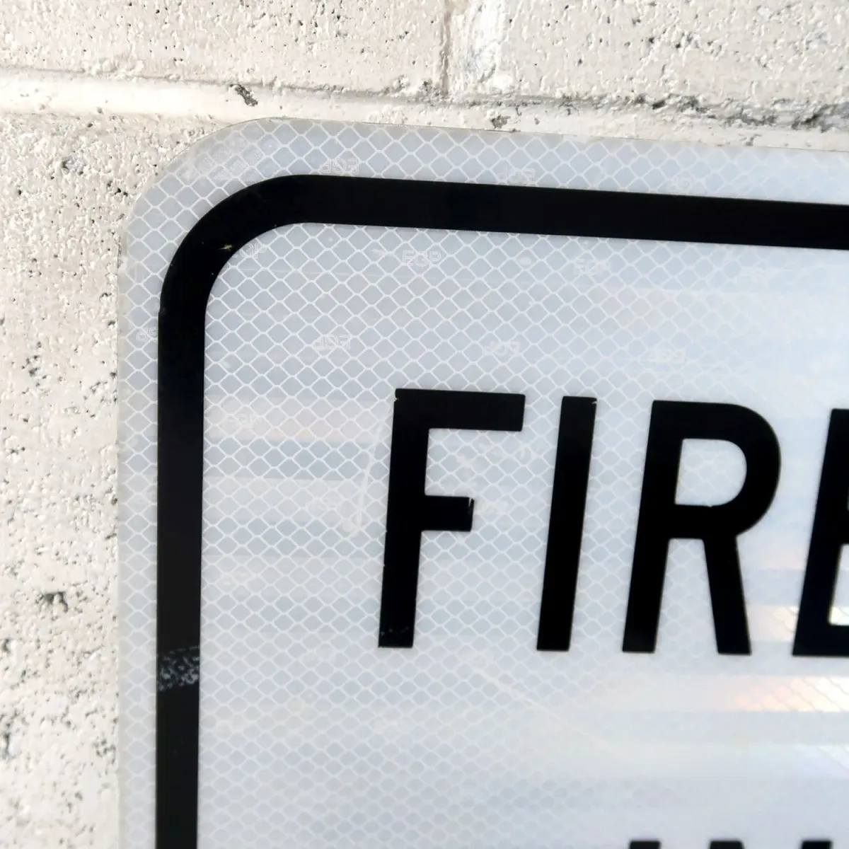 FIRE RISER INSIDE メタルサイン