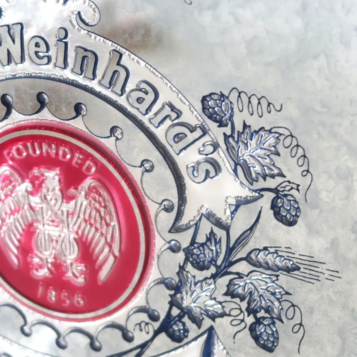 Henry Weinhard's LIGHT BEER ビンテージ パブミラー