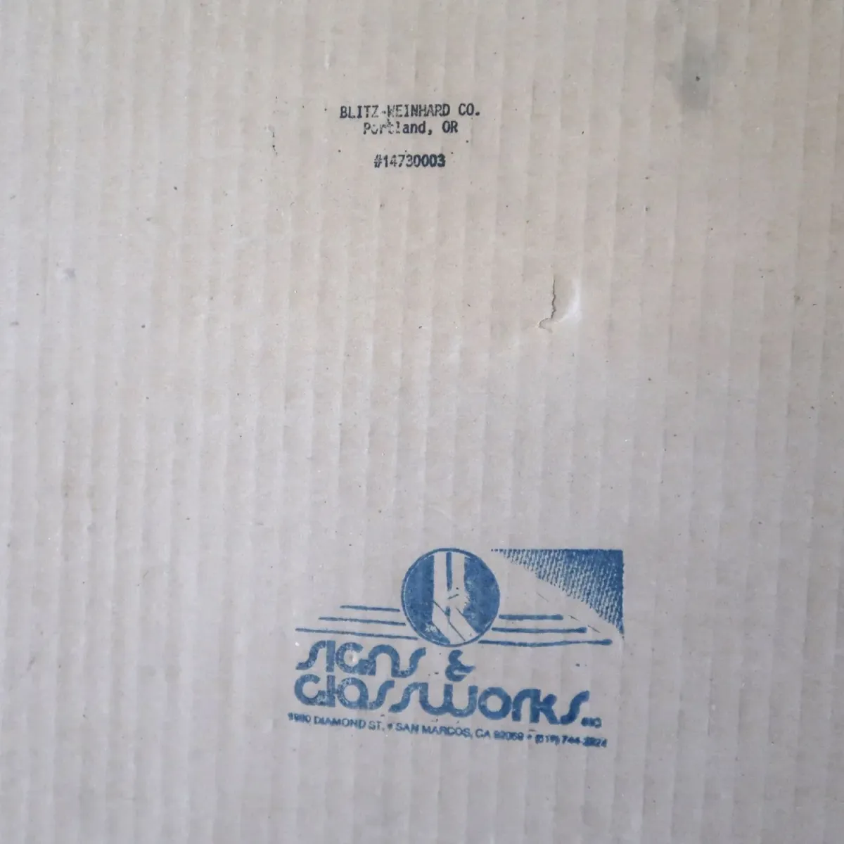 Henry Weinhard's LIGHT BEER ビンテージ パブミラー