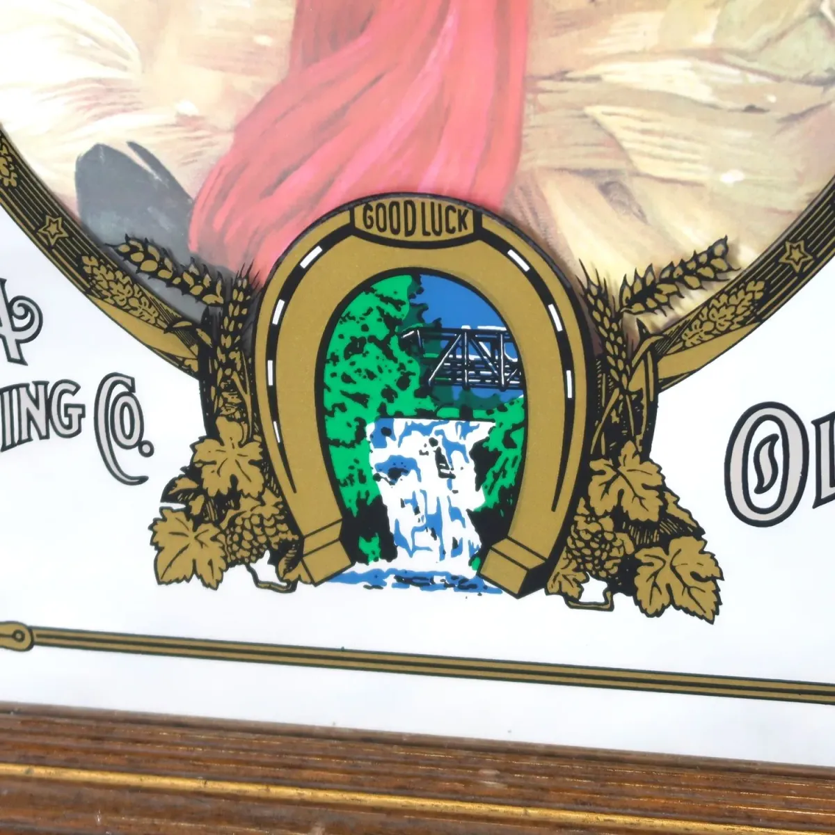 OLYMPIA BEER ビンテージ 大型パブミラー