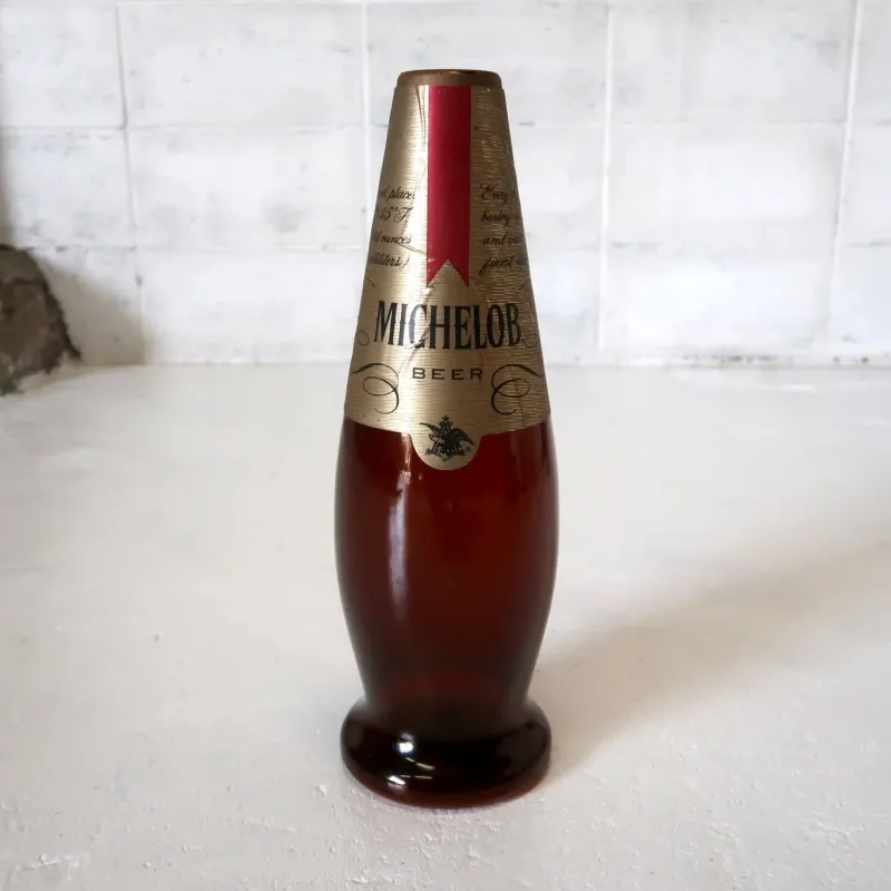 70's MICHELOB ビアボトル型ディスプレイ コインバンク