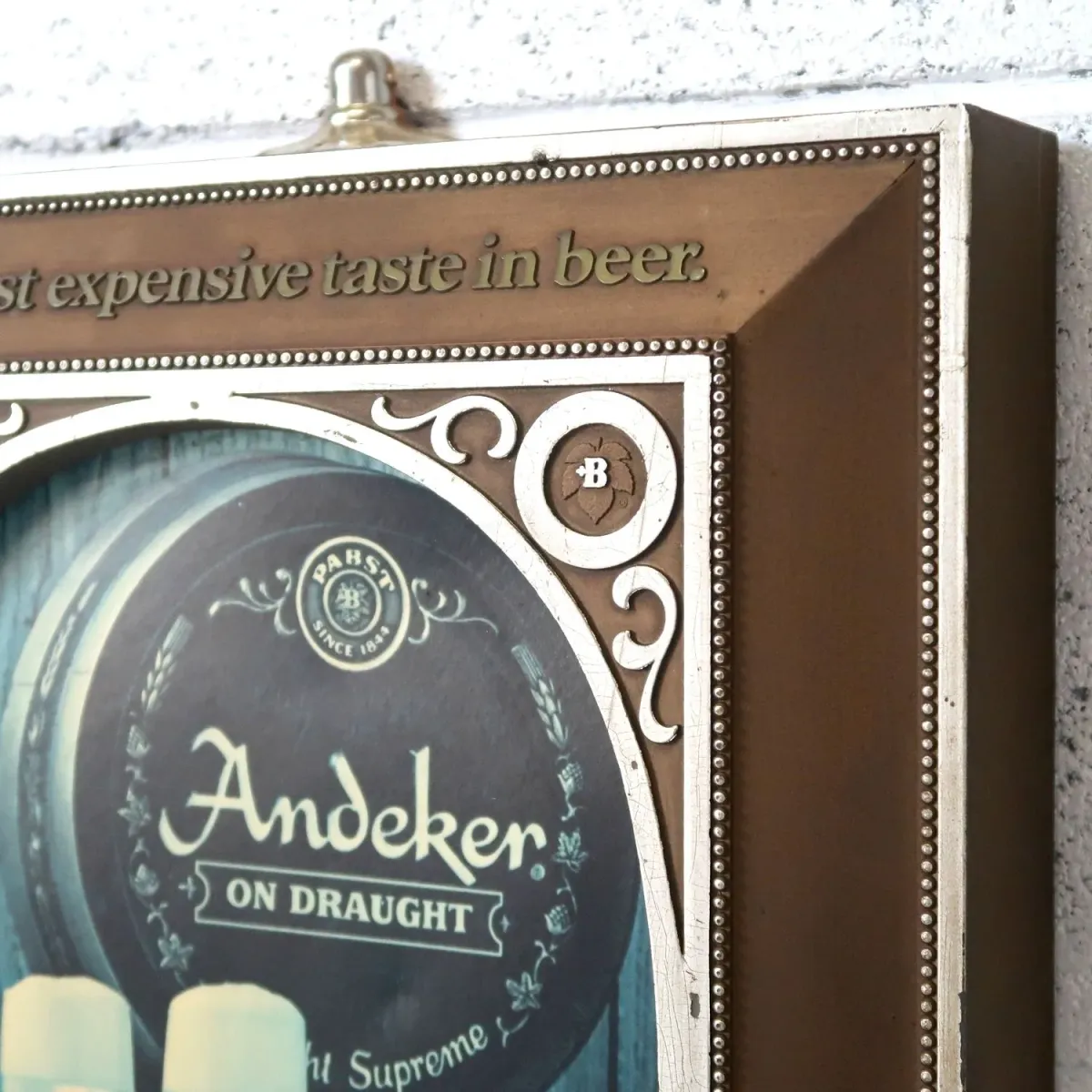 Andeker ビンテージ ライトサイン Pabst