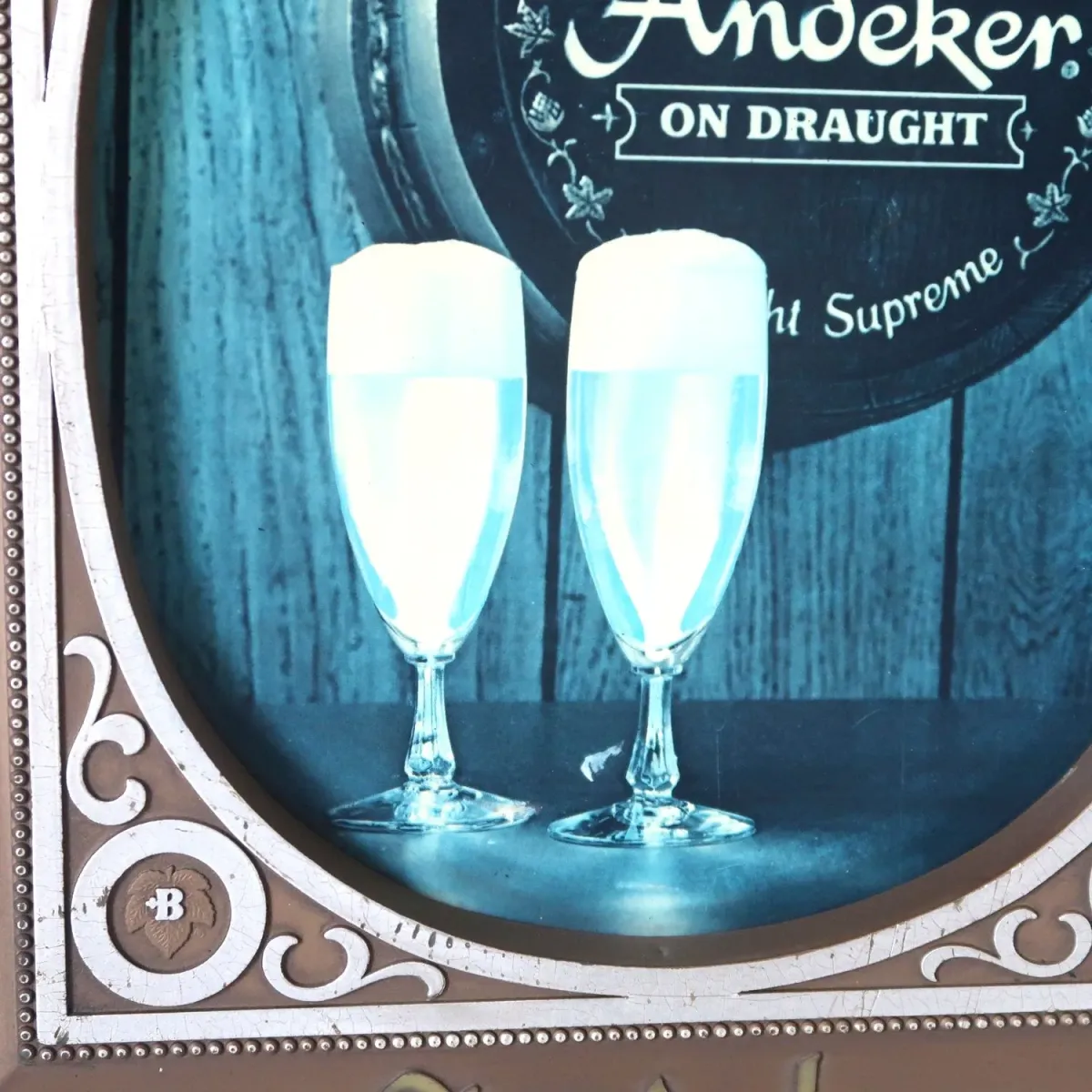 Andeker ビンテージ ライトサイン Pabst