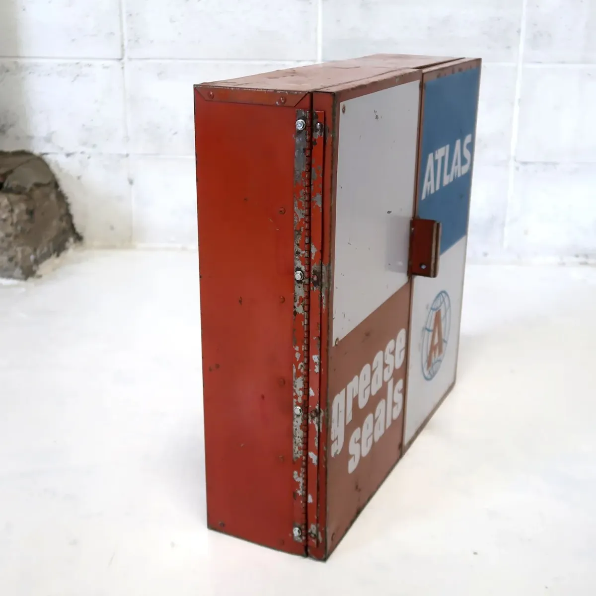 ATLAS ビンテージ パーツキャビネット
