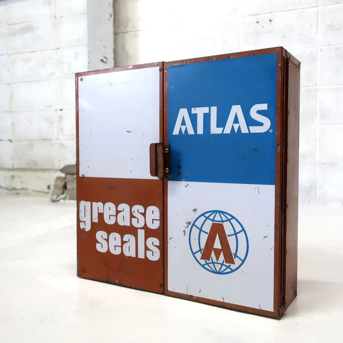 ATLAS ビンテージ パーツキャビネット