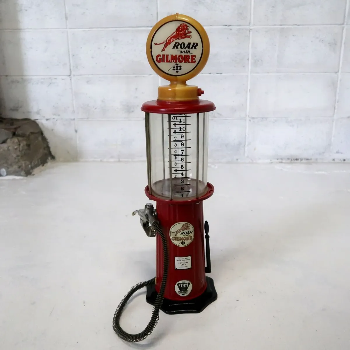 GILMORE GASOLINE ビンテージ ガスポンプオブジェ
