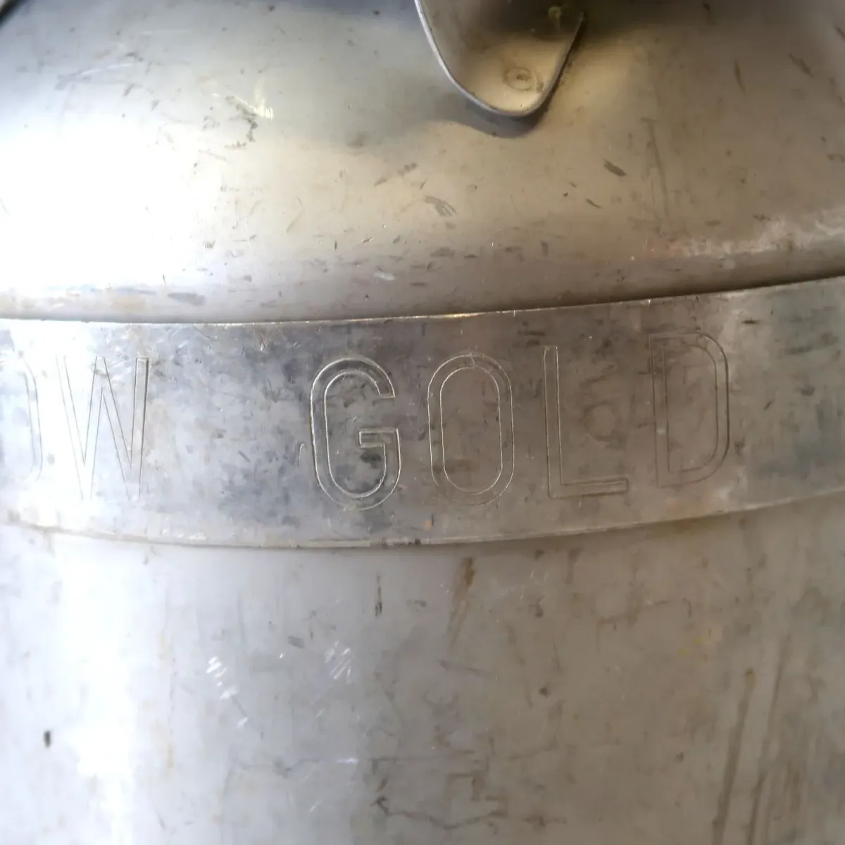 50's MEADOW GOLD ビンテージ ミルク缶
