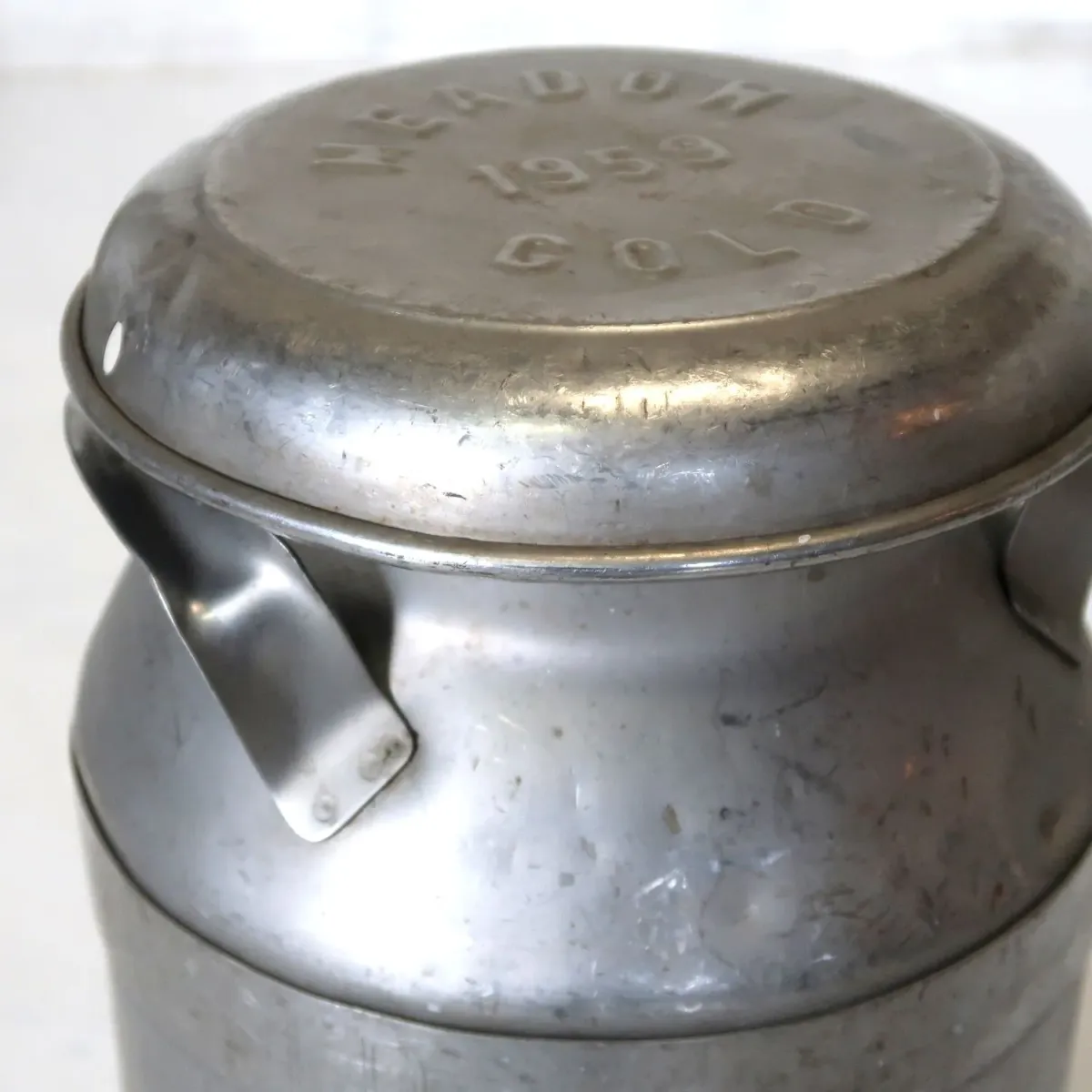 50's MEADOW GOLD ビンテージ ミルク缶