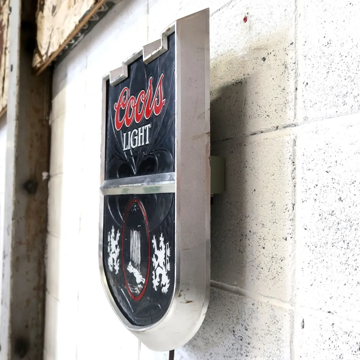 Coors LIGHT ビンテージ ライトサイン