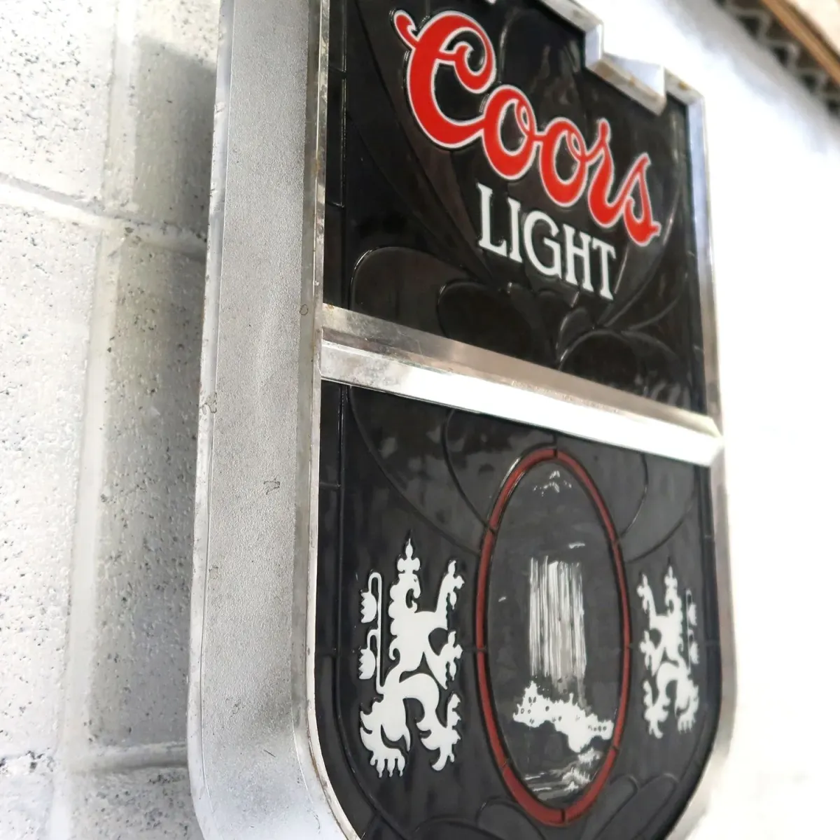Coors LIGHT ビンテージ ライトサイン