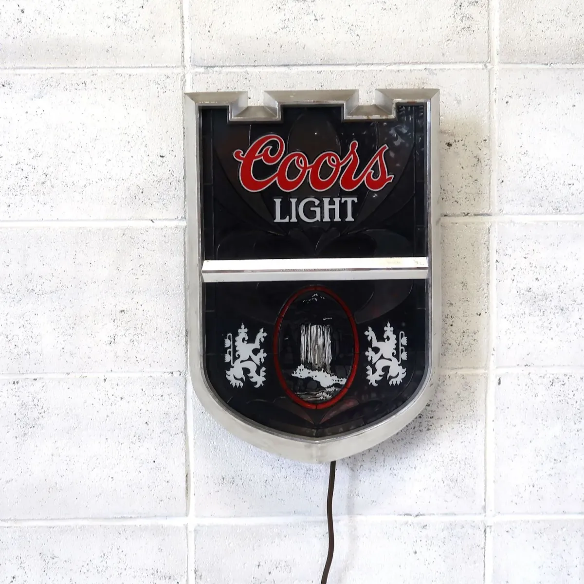 Coors LIGHT ビンテージ ライトサイン