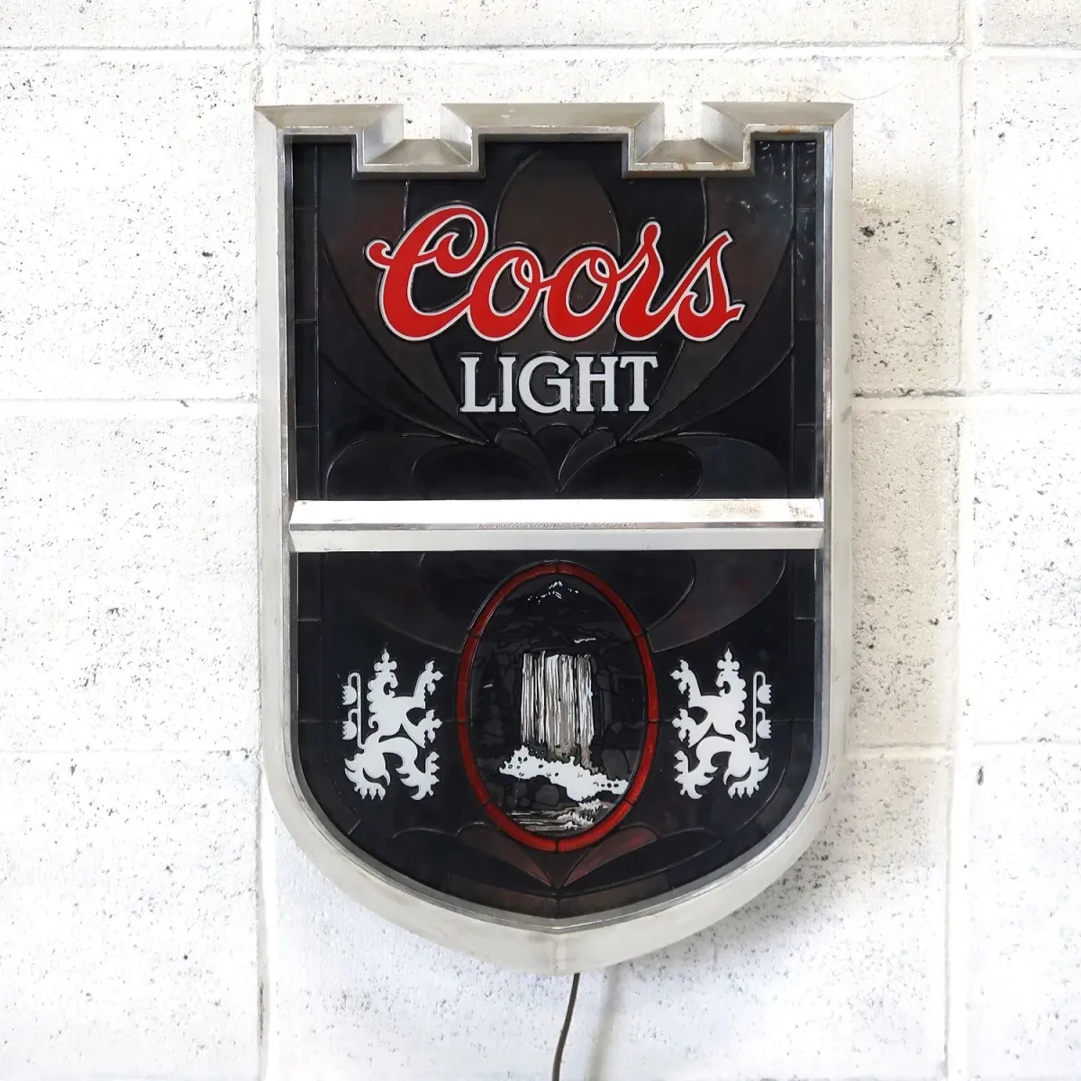 Coors LIGHT ビンテージ ライトサイン