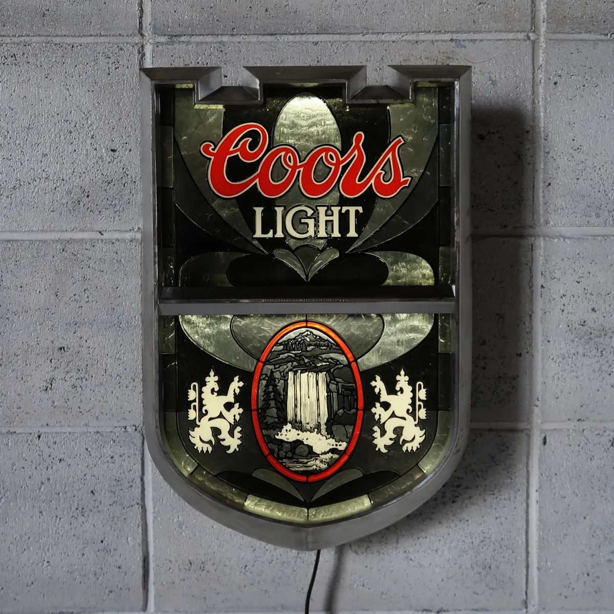 Coors LIGHT ビンテージ ライトサイン