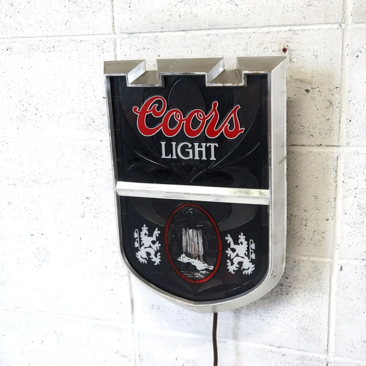 Coors LIGHT ビンテージ ライトサイン