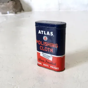 ATLAS ビンテージ ミニメタル缶