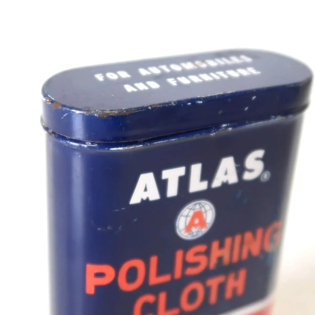ATLAS ビンテージ ミニメタル缶