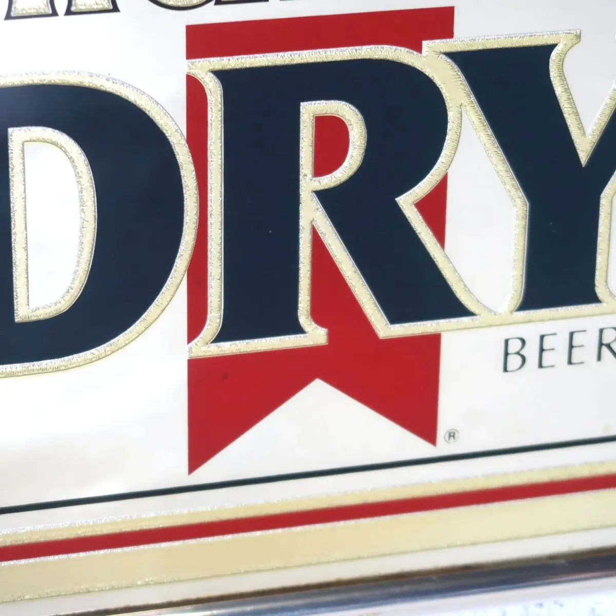 MICHELOB DRY ビンテージ パブミラー