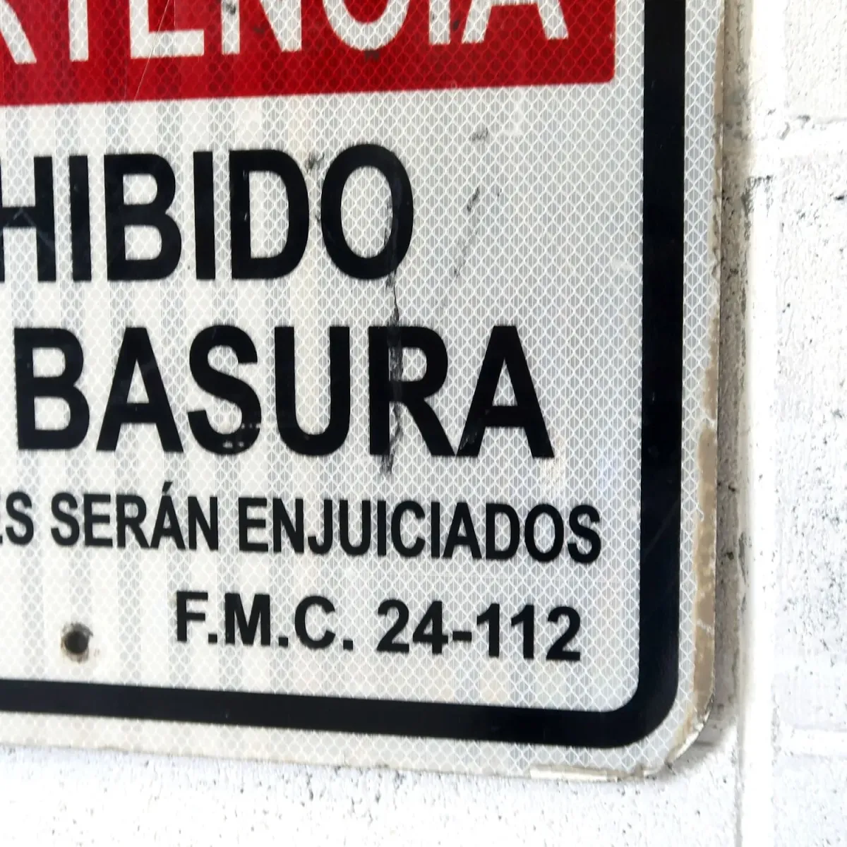 WARNING メタルサイン NO DUMPING
